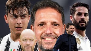 TOTTENHAM NEWS: "Paratici Could Bring Dybala With Him From Juventus", ten Hag Favourite, Pochettino