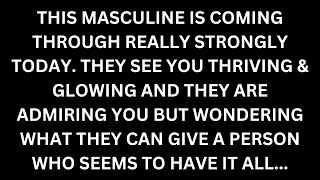 This masculine is SILENT but OBSERVANT. \