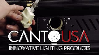 CantoUSA Followspots: Replacing a Lamp in Your Canto FastFit Followspot