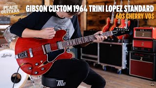 No Talking...Just Tones | Gibson Custom 1964 Trini Lopez Standard Reissue VOS 60s Cherry