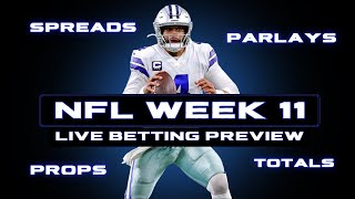 NFL Week 11 Betting Preview | My Top Picks