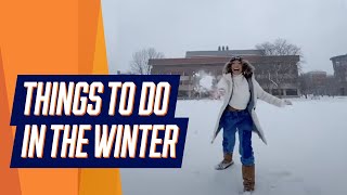 WHAT WINTER IS REALLY LIKE IN SYRACUSE | WINTER TIPS | SNOWBOARDING |SYRACUSE UNIVERSITY VLOG