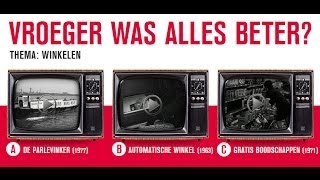 Vroeger was alles beter? De niet-winkeldag!