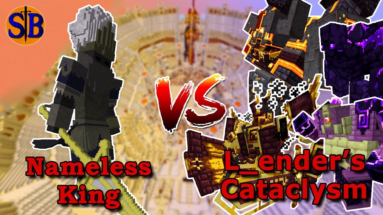 Nameless King Vs L_ender's Cataclysm | Minecraft Mob Battle - YouTube