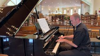 Fr. Purcell on the Piano! Debussy's Prelude in the Suite Burgamasque