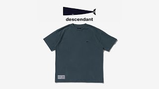 小黑痣【開箱】DESCENDANT 2021SS CACHALOT PIQUE SS PIGMENT DYE 水洗 寬版 短袖上衣 #CITYBOY