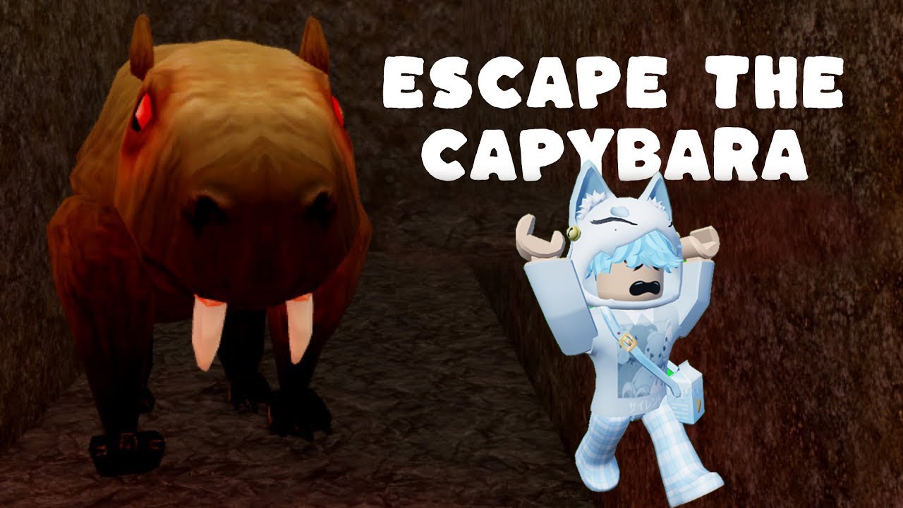 Escape The Capybara In Roblox Youtube