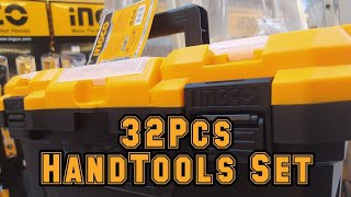 32 Pcs HandTools Set Terbaru dari Ingco - HKTHP10321