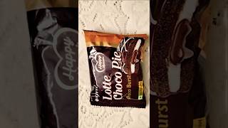 Lotte Choco Pie Choco Burst #asmr #shorts #chocolate