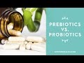 The DIFFERENCE between PREBIOTICS and PROBIOTICS