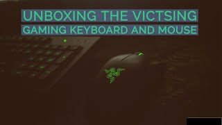 Unboxing The VICTSING Gaming Keyboard And Mouse