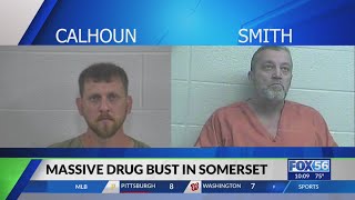 Record drug seizure for Somerset police, 30 pounds of meth confiscated