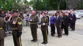 Raw: Funeral for former Quebec premier Jacques Parizeau