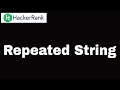 Hackerrank: Repeated String Java