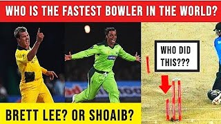 TOP 10 FASTEST BOWLERS IN THE WORLD😎 fastest bowlers in cricket history 😱😱😱 RECORD OF FASTEST BOWLER