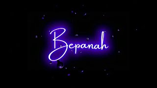 Bepanah Pyaar Status || Payal Dev, Yasser Desai || Black Screen Status || 4k Music