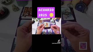 ACUARIO 2025 🪙MES A MES!! #tarot #horoscopo #acuario