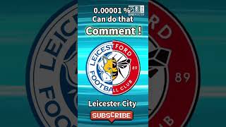 Leicester City Pause Challenge #shorts