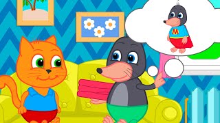 Benny Mole en Español - Sueño con ser un superhéroe Dibujos Animados Para Niños