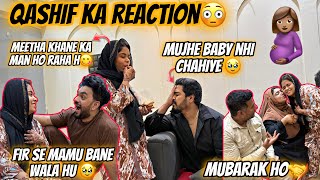 Qashif ka reaction 😳|| qashif ko baby nhi chahiye 🥹|| Haifa \u0026 Qashif vlog