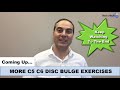 how to decompress your neck c5 c6 disc bulge exercises by dr. walter salubro chiropractor in vaughan