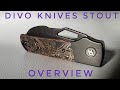 Divo Knives Stout - Knife Overview