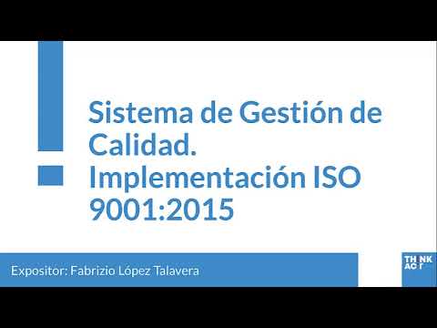 Introducción Diplomado Del SGC ISO 9001:2015 - YouTube