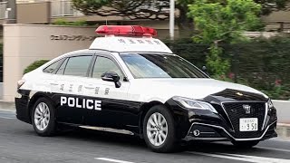 南越谷地内をパトロール‼️埼玉県警察越谷警察署越谷2号車‼️220系パトカー‼️