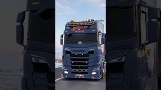 AMAZING..SCANIA SUPER BRAND NEW TRUCK#LOOKS AND#SOUND#youtubeshorts #automobile #shortvideo #shorts