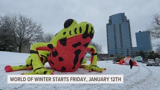 Snowstorm perfect timing for World of Winter kick-off