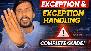 Stop Python Errors! Exception Handling Complete Guide ⚠️@HaiderWithCode