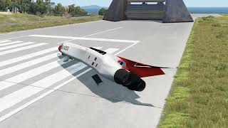 Planes vs Spinning Roller – BeamNG Drive
