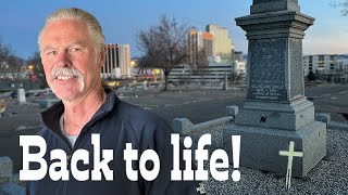 SAVING a historic yet neglected 150 year old cemetery from development in Reno, Nevada!