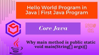 Hello World | First Program in Java | How to compile & run java program using cmd | Java Seeker