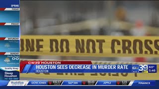 Houston sees decrease in murder rate | CW39 HOUSTON