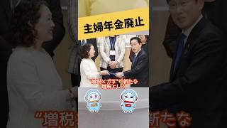 主婦年金廃止 #ニュース #岸田文雄 #お金 #年金 #主婦 #生活 #shorts