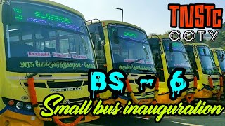 Tnstc Brand New SWB Bs6 buses Inauguration |Tnstc buses |Small bus |Ooty bus | SWB #bus #tnstc #bs6