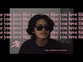 love like you - rebecca sugar // cover