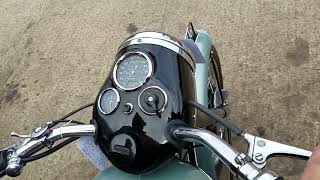 1955 Triumph T110 650cc at Andy Tiernans #08854TRI