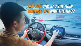 Camera 360 cắm zắc zin trên Vinfast Vf5 như thế nào? | Xế Cộng