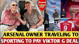 🔴Arsenal’s Pursuit of Viktor Gyökeres: A Potential Transfer on the Horizon