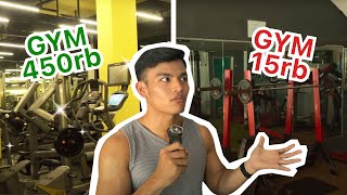 NYOBAIN GYM MAHAL VS GYM MURAH. Fasilitasnya Ternyata?!