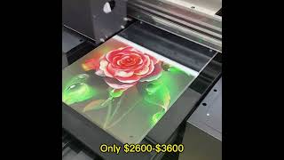 What is the effect of A3 UV printer printing acrylic?