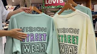 小牧市　イオン小牧店　VisionStreetWear　新作入荷　ロンＴ　ロゴ