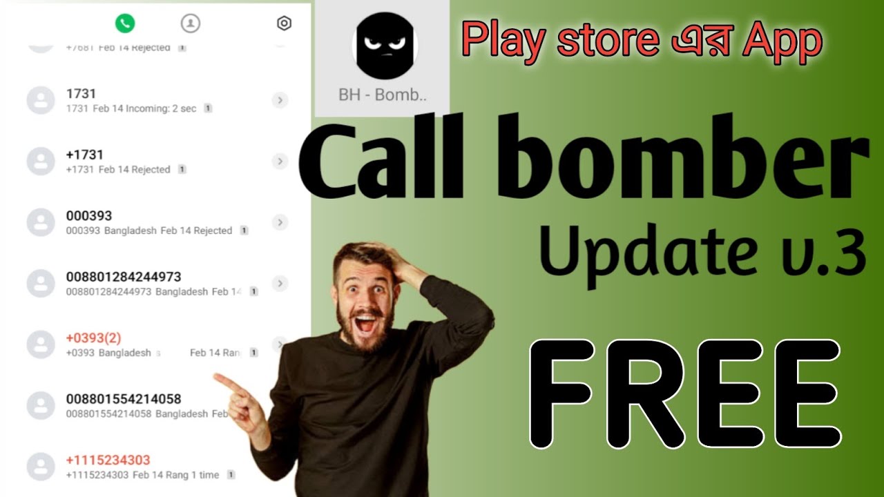 Call Bomber App Free Callbomber Appmake Autofollow Youtube