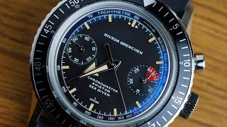 full review of NIVADA GRENCHEN Chronomaster Aviatior Sea Diver