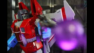 Transformers MP-52 Masterpiece Starscream Ver. 2.0 Photoshoot Video