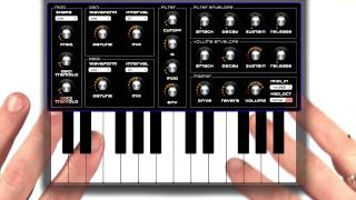 Synth app - Mobile Web Development