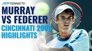 Andy Murray vs Roger Federer | Cincinnati 2006 Extended Tennis Highlights