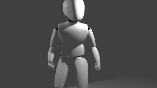 complete human model test animation
